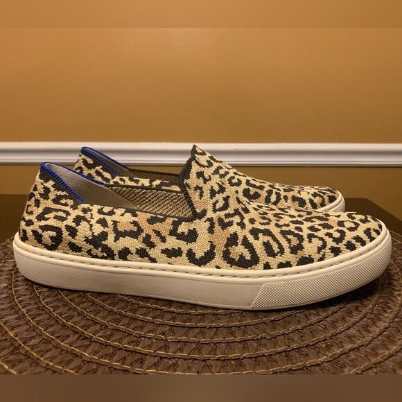 Rothy's Shoes - Rothy’s The Original Slip On Sneaker Animal Leopard Print (Size 8.5)